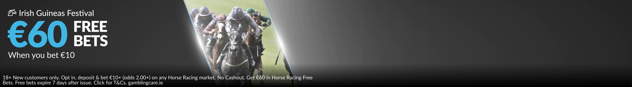 18+ New customers only. T&Cs apply. gamblingcare.ie Please gamble responsibly