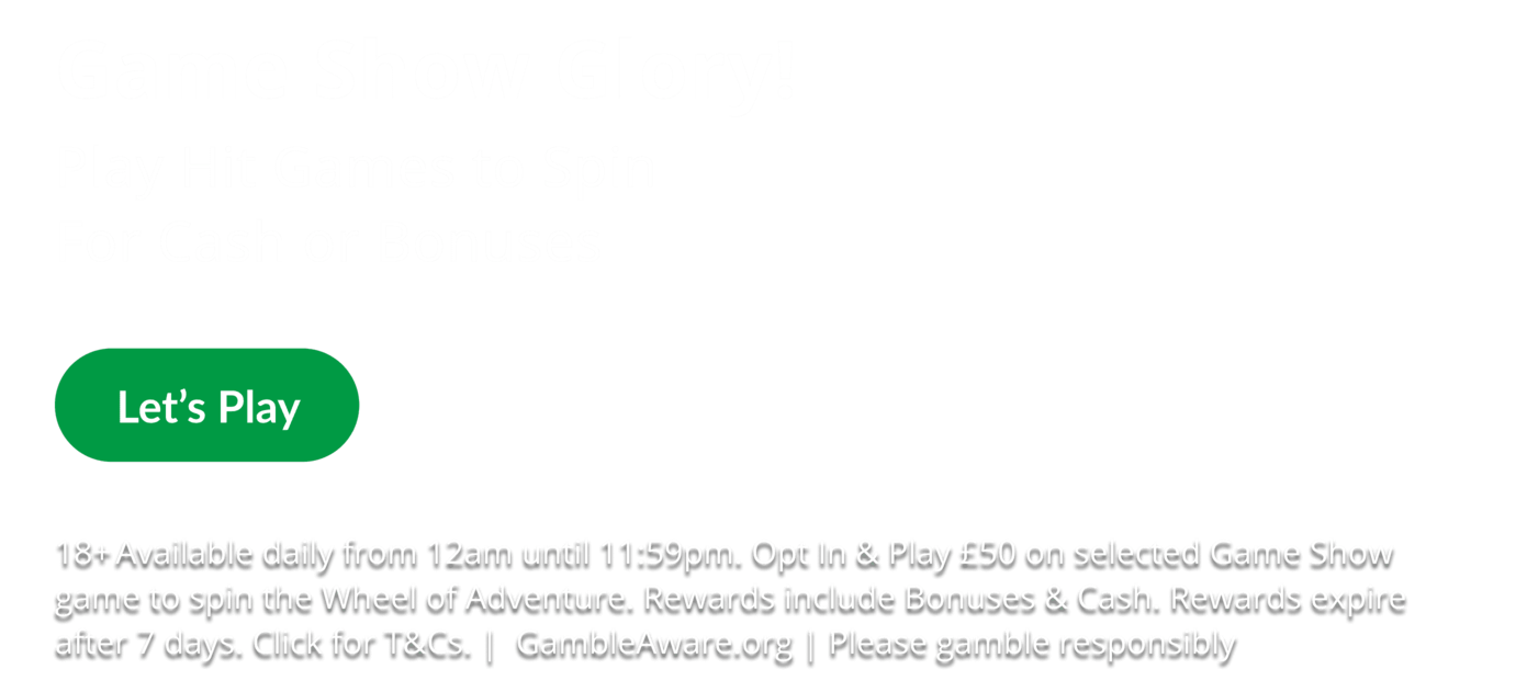 Heart Bingo API7 - Wheel of Adventure promotion