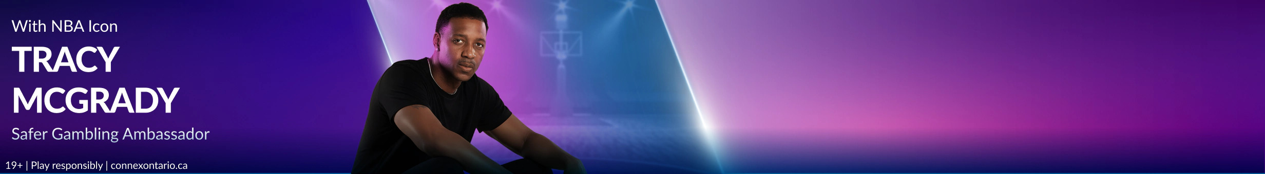 BetVictor Tracy Mcgrady SG Logged Out promotion