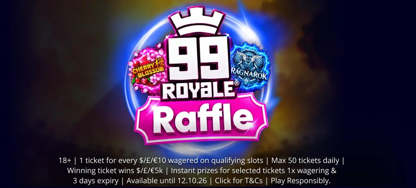 Wiz Slots Raffle Section Standard Banner (DO NOT REMOVE) promotion