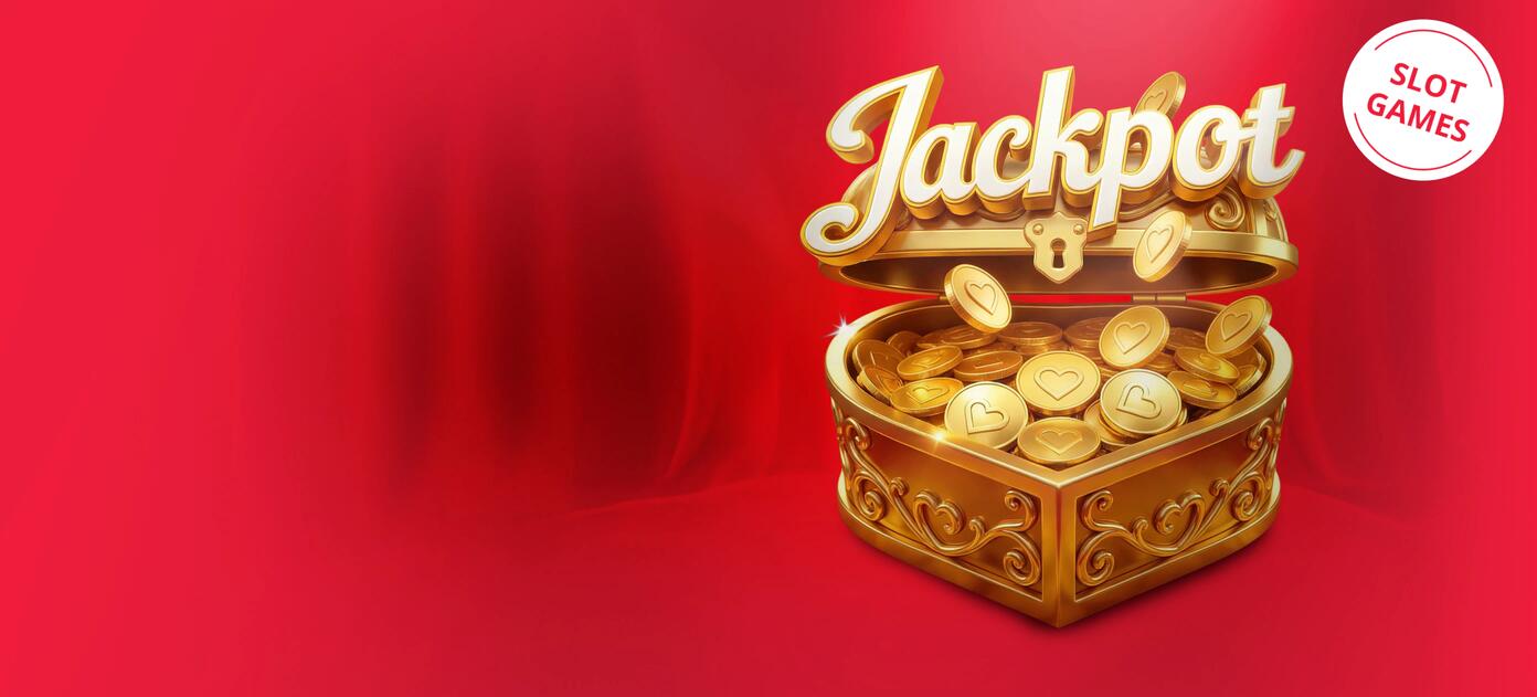 Heart Bingo Jackpot Game Banner promotion