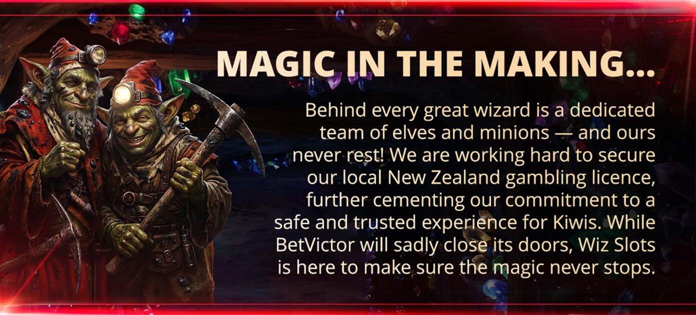 Wiz Slots Wiz Slots NZ Info Banner 4 promotion