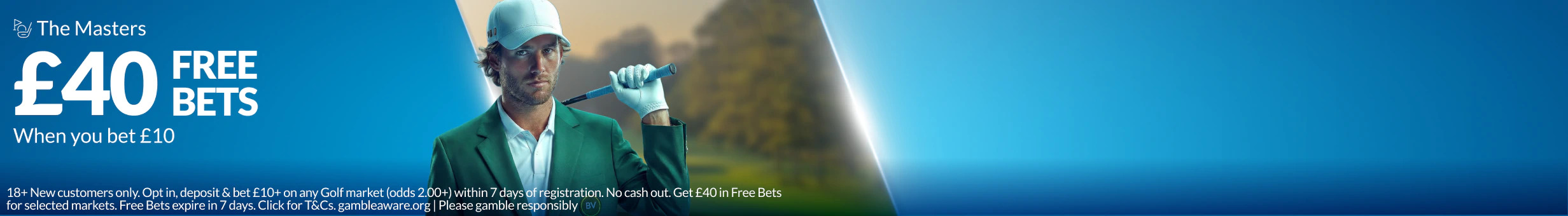 BetVictor The Masters promotion