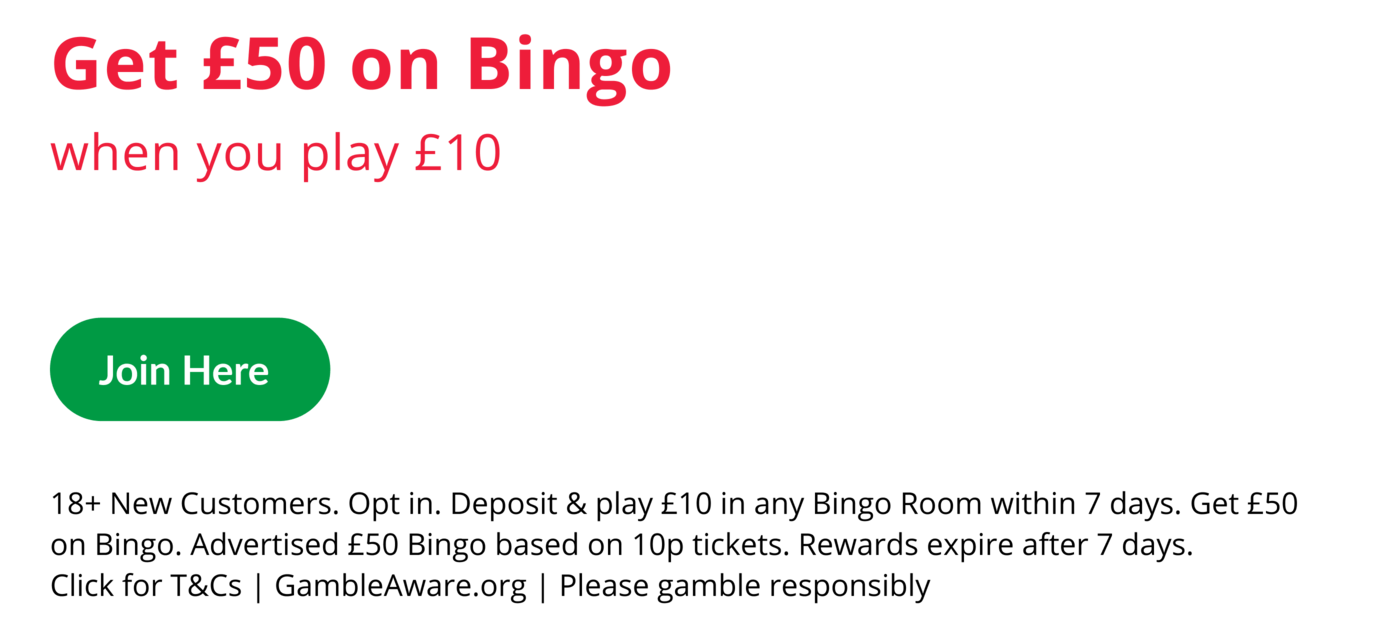 Heart Bingo APF9 - Welcome Offer