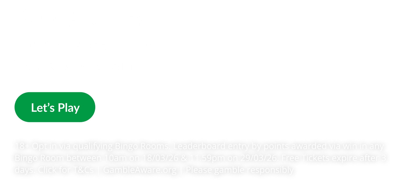 Heart Bingo AVW7 - Bingo Dabbers Leaderboard promotion