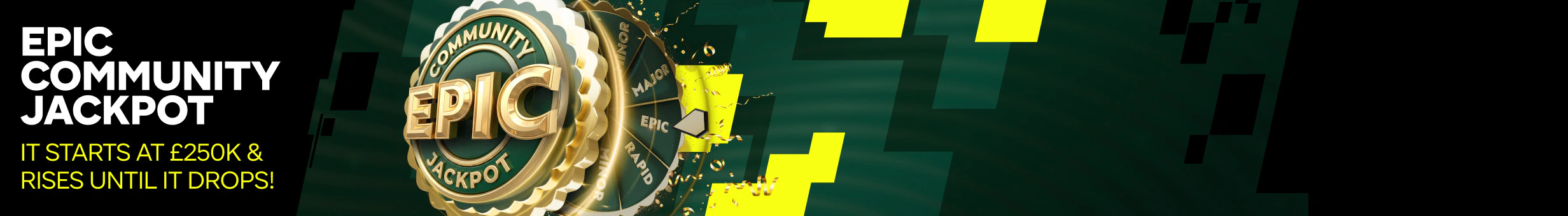 Parimatch The Jackpots Tab Interstitial Banner promotion