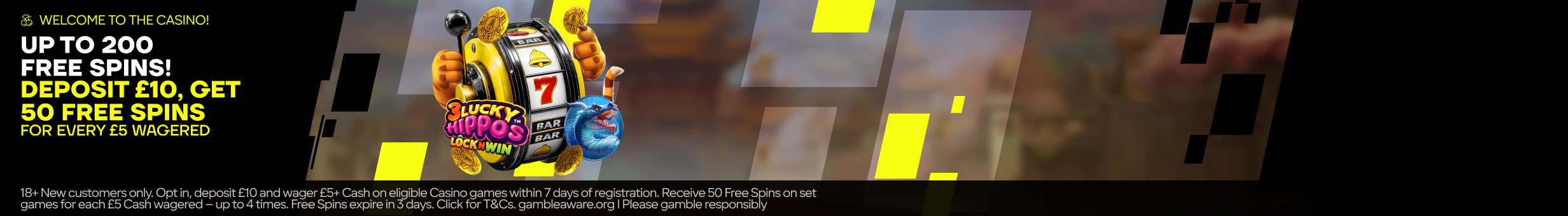 Parimatch BBN8 - PMUK CAS - Slots Welcome Offer - Get up to 200 Free Spins