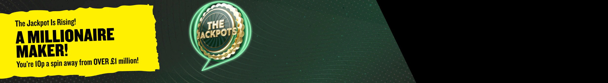 talkSPORT BET The Jackpots Tab Interstitial Banner promotion