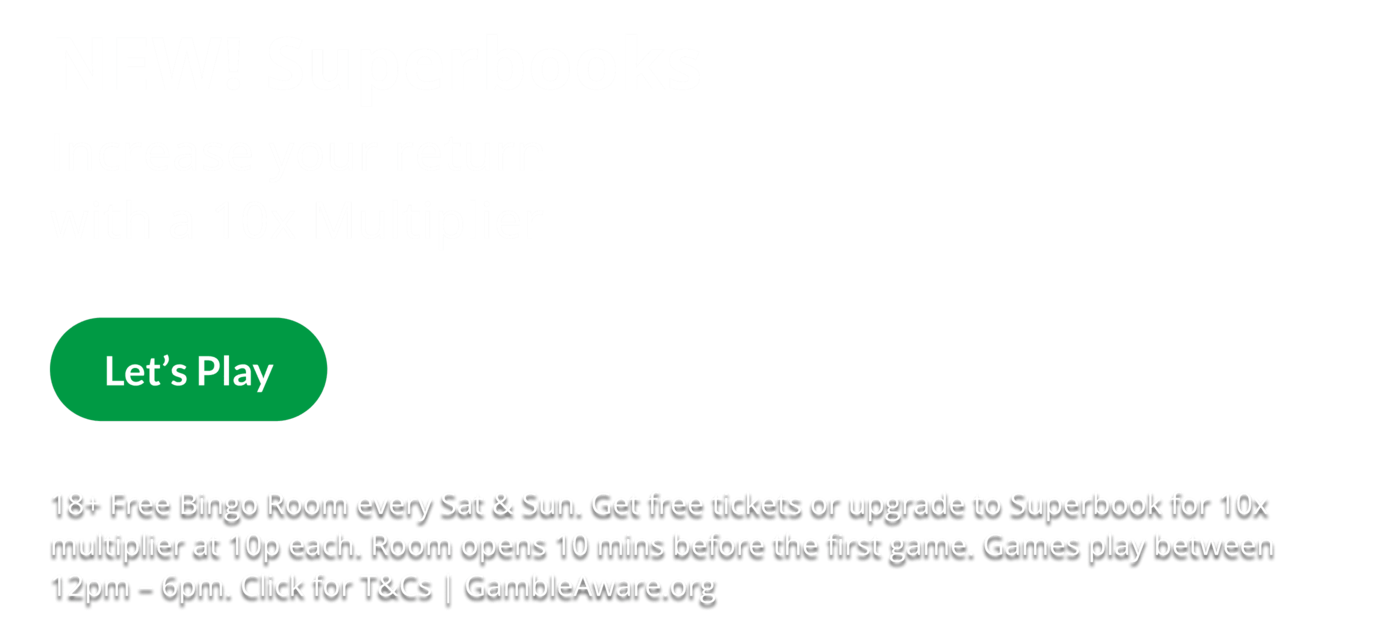 Heart Bingo IP34 - Free Bingo (Sat/Sun) promotion