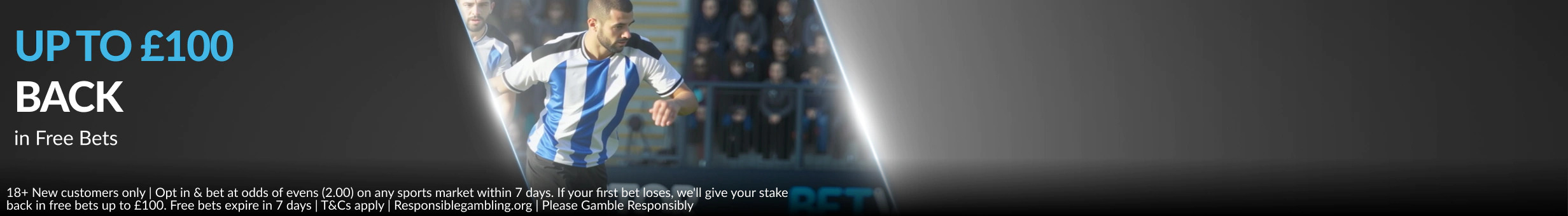 BetVictor SBK Welcome Offer - First Bet Shield £100