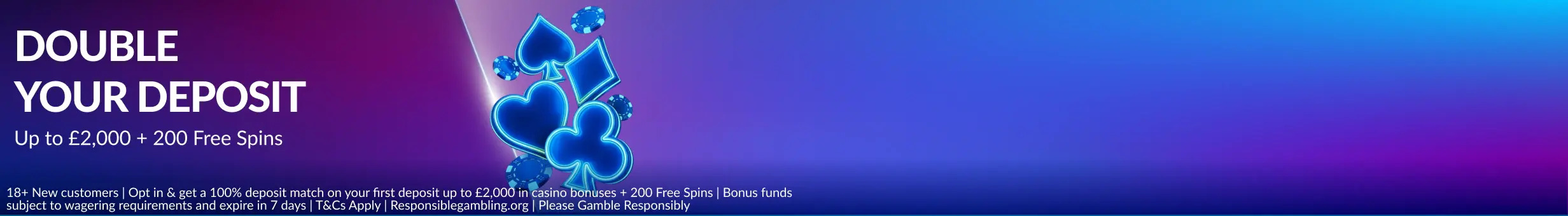 BetVictor CAS Welcome Offer - Double Deposit