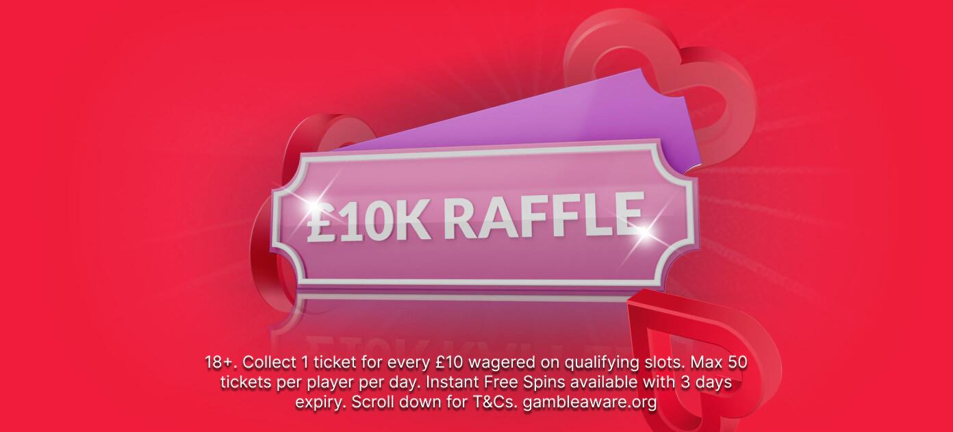 Heart Bingo Raffle Section Standard Banner (DO NOT REMOVE) promotion