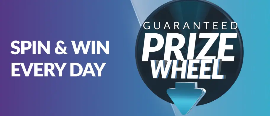 Casino Guaranteed Prize Wheel