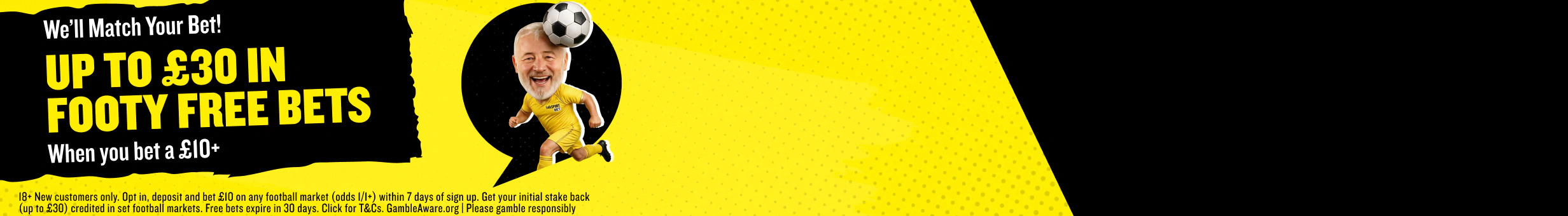 talkSPORT BET NWC1 - Get up to £30 in Free Bets promotion