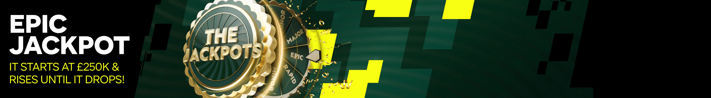 Parimatch The Jackpots Tab Interstitial Banner promotion