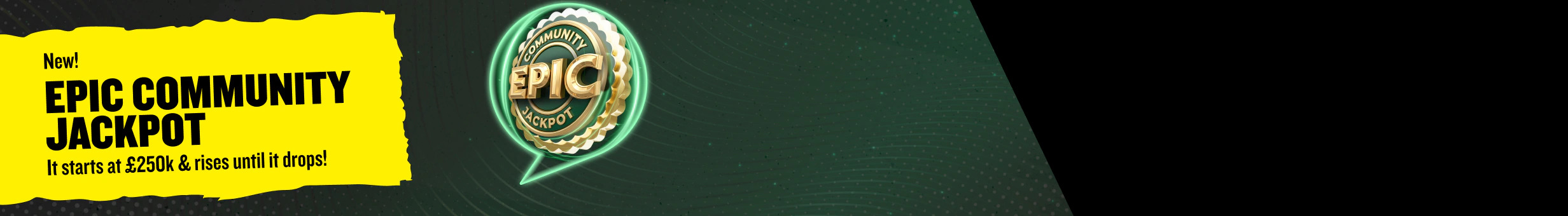 talkSPORT BET The Jackpots Tab Interstitial Banner promotion