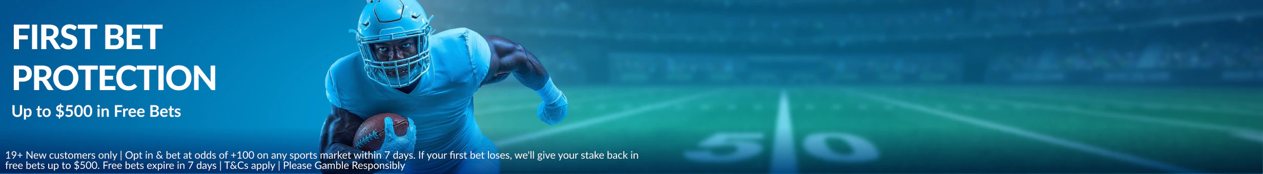 BetVictor Welcome Offer - $500 First Bet Protection