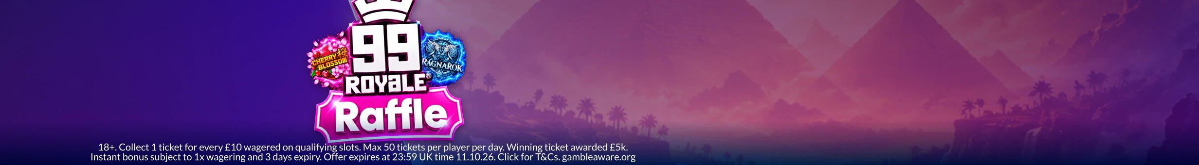 BetVictor Raffle Section Standard Banner (DO NOT REMOVE) promotion