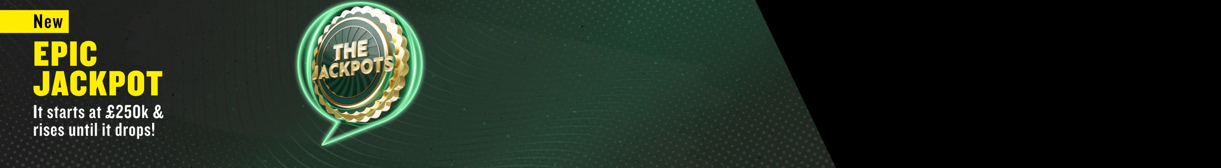 talkSPORT BET The Jackpots Tab Interstitial Banner promotion