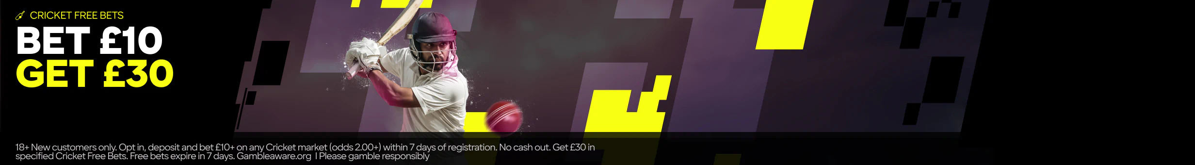 Parimatch AAG9 CRICKET - Bet £10 Get £30 promotion