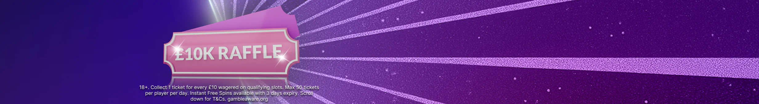 BetVictor Raffle Section Standard Banner (DO NOT REMOVE) promotion