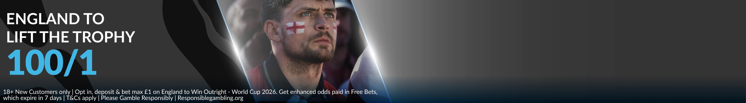 BetVictor 100/1 England SBK Welcome Offer