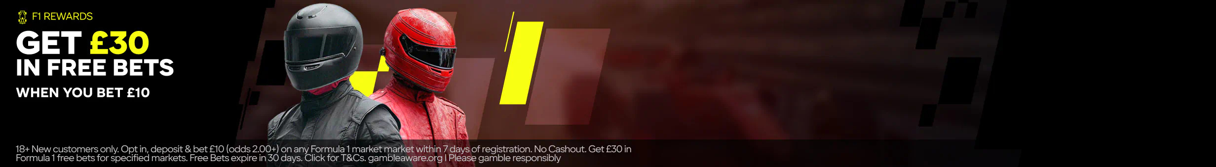 Parimatch AOK7 - Formula 1 - Bet £10 get £30 promotion