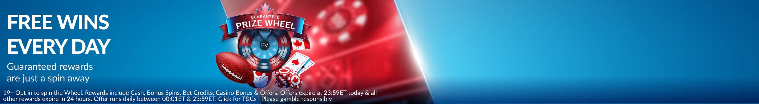 BetVictor GP Wheel - Sam  promotion