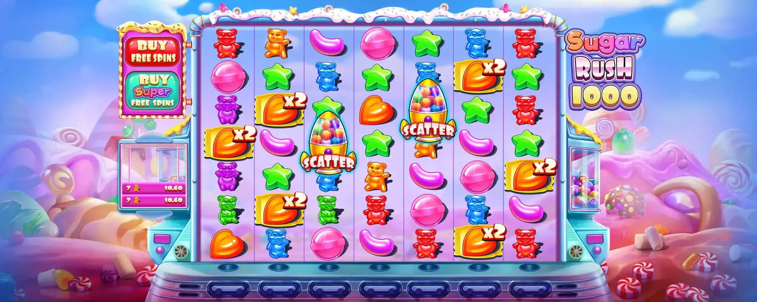 Sugar Rush Slots Games