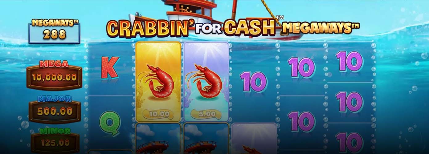 Crabbin'n for Cash Megaways Slots games