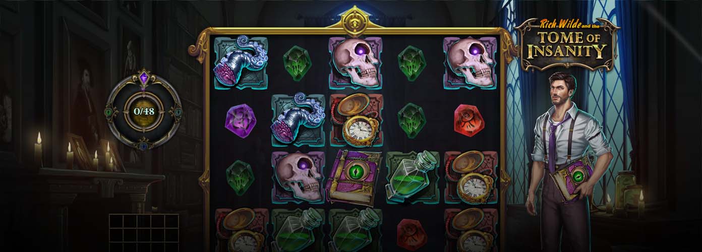 Rich Wilde and the Tome of Madness Slots Games