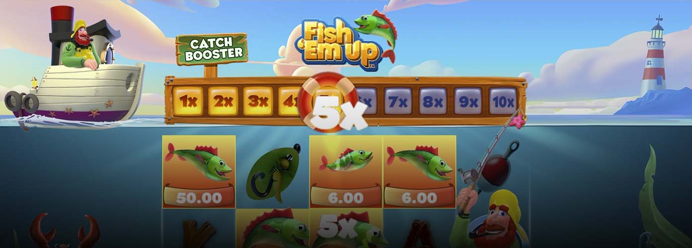 Fish 'Em Up Slots Games