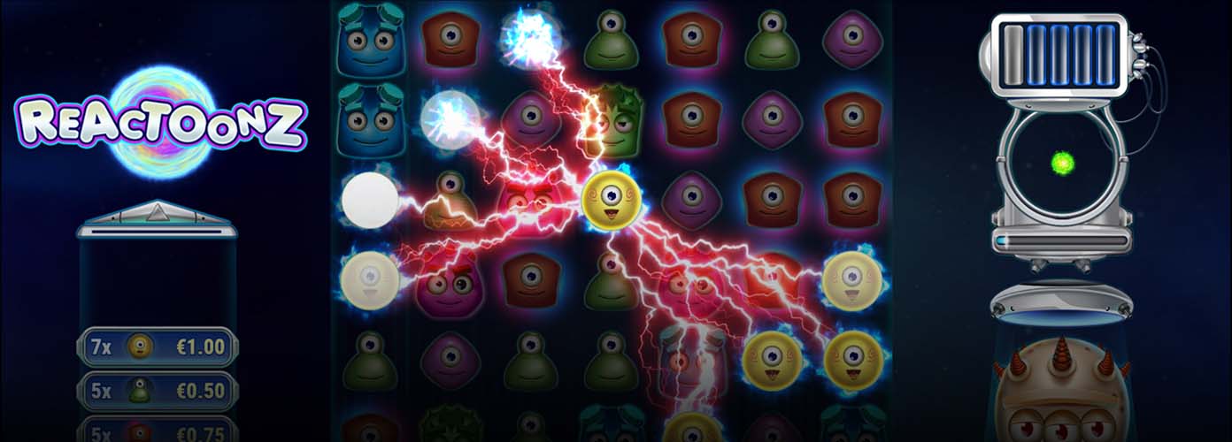 Reactoonz Slots Games